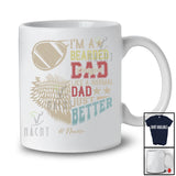 Personalized Bearded Dragon Dad; Joyful Father's Day Vintage; Custom Name Bearded Dad Family T-Shirt