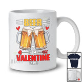 Personalized Beer Is My Valentine; Awesome Custom Name Drunker Vintage; Single Drinking Lover T-Shirt