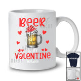 Personalized Beer Is My Valentine; Humorous Custom Name Single Beer; Drinking Drunker T-Shirt