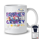 Personalized Best Brother In Galaxy; Lovely Father's Day Birthday Custom Name Brother Family T-Shirt