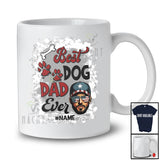 Personalized Best Dog Dad; Amusing Father's Day Custom Name Dog Owner; Men Family Group T-Shirt