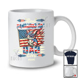 Personalized Best Kangaroo Rat Dad Ever; Happy 4th Of July Custom Name Patriotic Family T-Shirt