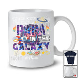 Personalized Best Papa In Galaxy; Lovely Father's Day Birthday Custom Name Papa Family T-Shirt