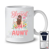 Personalized Blessed to be Called Aunt; Joyful Mother's Day Custom Name Girl Women Flower T-Shirt