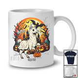 Personalized Custom Name Boo; Humorous Halloween Boo Ghost Costume Llama Pumpkin Candy T-Shirt