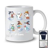 Personalized Boo Ghost Teaching; Lovely Halloween Custom Name Teacher; Family T-Shirt