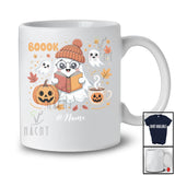 Personalized Boook; Joyful Halloween Boo Ghost Reading Book; Custom Name Librarian Teacher T-Shirt