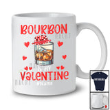Personalized Bourbon Is My Valentine; Humorous Custom Name Single Bourbon; Drinking Drunker T-Shirt
