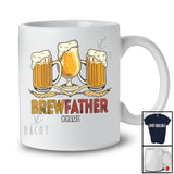 Personalized BrewFather; Humorous Father's Day Draft Beer Father; Custom Name Drinking T-Shirt