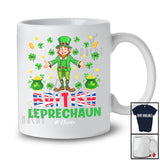 Personalized British Leprechaun; Awesome St. Patrick's Day Custom Name British; Shamrocks Family T-Shirt
