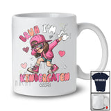 Personalized Bruh I'm In Kindergarten; Amusing Back To School Custom Name Dabbing Girl Students T-Shirt