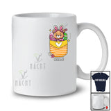 Personalized Bunny Bear Egg In Pocket; Amazing Easter Eggs Hunt; Custom Name Family T-Shirt