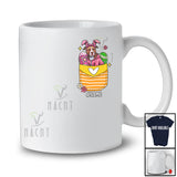 Personalized Bunny Pit Bull Egg In Pocket; Amazing Easter Eggs Hunt; Custom Name Family T-Shirt