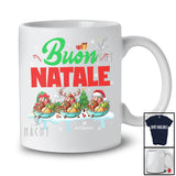 Personalized Buon Natale; Wonderful Christmas Three Gelato; Custom Name Italian Food T-Shirt