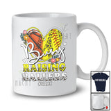 Personalized Busy Raising Ballers; Proud Mother's Day Custom Name Softball Basketball Player T-Shirt