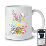 Personalized CNA; Fantastic Easter Eggs Flowers Bunny Ears; Custom Name Nurse Nursing T-Shirt