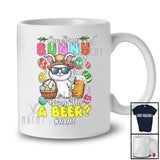 Personalized Can Some Bunny Bring Me A Beer; Joyful Easter Custom Name Bunny Drinking T-Shirt