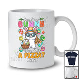 Personalized Can Some Bunny Bring Me A Pizza; Joyful Easter Custom Name Bunny Food T-Shirt