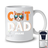 Personalized Cat Dad; Amazing Father's Day Vintage Custom Name Kitten Owner; Family T-Shirt