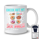 Personalized Check Out My Six Pack; Joyful Custom Name Gym Workout; Donuts Food Lover T-Shirt
