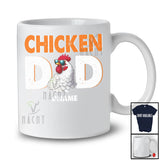 Personalized Chicken Dad; Amazing Father's Day Vintage Custom Name Chicken Owner; Family T-Shirt