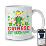 Personalized Chinese Leprechaun; Awesome St. Patrick's Day Custom Name Chinese; Shamrocks Family T-Shirt