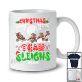 Personalized Christmas Cookie Tester Team Sleighs; Joyful Custom Name Santa Sled Reindeer T-Shirt