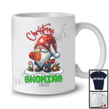 Personalized Christmas Is Gnoming; Amazing X-mas Gnome Coming; Custom Name Family T-Shirt