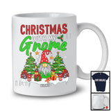 Personalized Christmas With My Gnome; Humorous X-mas Custom Name 1 Gnome; Family T-Shirt