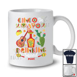 Personalized Cinco De Mayo Drinking Squad; Joyful Custom Name Mexican Guitar; Drunker T-Shirt