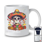 Personalized Cinco De Mayo; Adorable Custom Name Mexican Boy Sombrero; Mexico Family T-Shirt