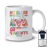 Personalized Class Full Of Eggscellent Students; Lovely Easter 3 Eggs Excellent; Custom Name Teacher T-Shirt
