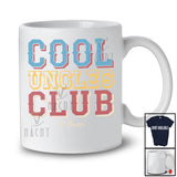 Personalized Cool Uncles Club; Amazing Father's Day Vintage; Custom Name Uncle Family T-Shirt