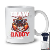 Personalized Craw Daddy; Humorous Father's Day Crawfish Dad; Custom Name Family T-Shirt