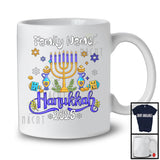 Personalized Custom Family Name Hanukkah 2025; Awesome Chanukah Menorah; Family T-Shirt