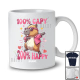 Personalized Custom Name 100' Capy 200' Happy; Adorable Capybara Rodent; Girls Family T-Shirt