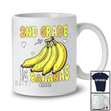 Personalized Custom Name 2nd Grade Is Bananas; Humorous Back To School Banana Fruit Teacher T-Shirt