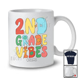 Personalized Custom Name 2nd Grade Vibes; Joyful First Day Of School 2nd Grade Students T-Shirt