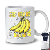 Personalized Custom Name 3rd Grade Is Bananas; Humorous Back To School Banana Fruit Teacher T-Shirt
