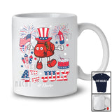 Personalized Custom Name 4th Of July Boxing USA Flag; Joyful Custom Name Player; Patriotic T-Shirt