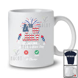 Personalized Custom Name 4th Of July Calling; Humorous Independence Day US Flag; Patriotic T-Shirt