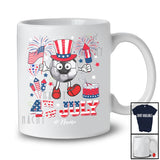 Personalized Custom Name 4th Of July Soccer USA Flag; Joyful Custom Name Player; Patriotic T-Shirt