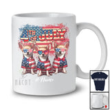 Personalized Custom Name 4th Of July; Lovely US Flag Chihuahua Owner; Patriotic T-Shirt