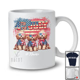 Personalized Custom Name 4th Of July; Lovely US Flag Cockapoo Owner; Patriotic T-Shirt