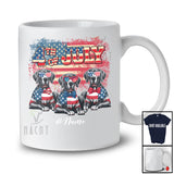 Personalized Custom Name 4th Of July; Lovely US Flag Great Dane Owner; Patriotic T-Shirt