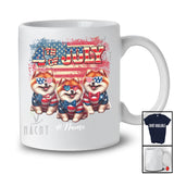 Personalized Custom Name 4th Of July; Lovely US Flag Pomeranian Owner; Patriotic T-Shirt