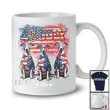 Personalized Custom Name 4th Of July; Lovely US Flag Whippet Owner; Patriotic T-Shirt