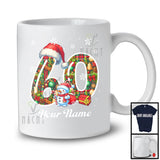 Personalized Custom Name 60th Birthday; Awesome Christmas Santa; Family X-mas Group T-Shirt