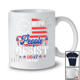 Personalized Custom Name 8647 We The People Resist; Amazing 4th Of July Impeach Trump; Patriotic T-Shirt
