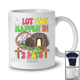 Personalized Custom Name A Lot Can Happen In 3 Days; Lovely Easter Jesus Coming; Bunny Family T-Shirt